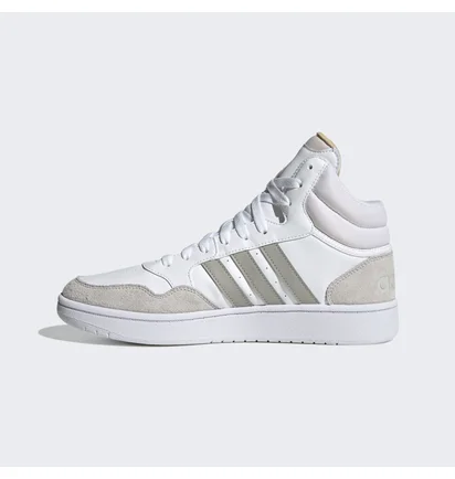 Кроссовки мужские Adidas Hoops 3.0 Mid Lifestyle Basketball Classic Vintage Shoes White Hp7940