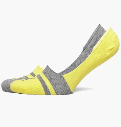 Носки унисекс Puma Heritage Footie Yellow (2 пары) 281010001-003