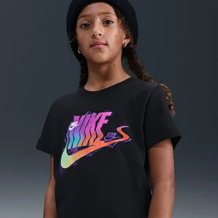 Футболка детская Nike SportswearOlder Kids (Girls) T-Shirt Black IF2313-010