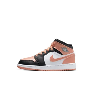 Кроссовки детские Air Jordan 1 Mid White/Peach Dm9077-108