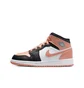 Кроссовки детские Air Jordan 1 Mid White/Peach Dm9077-108