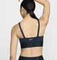 Топ женский Nike Pro Indy Plunge Blue HF7324-478