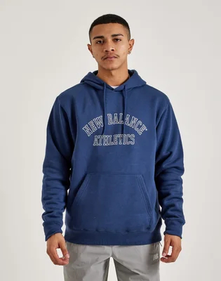 Худи мужское New Balance Athletics Graphic Hoodie Blue MT43509NNY