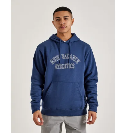 Худи мужское New Balance Athletics Graphic Hoodie Blue MT43509NNY