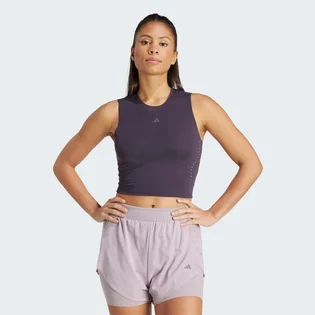 Топ жіночий Adidas Hiit Crop Heat.Rdy Tank Top Violet IQ1763