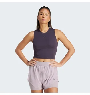 Топ жіночий Adidas Hiit Crop Heat.Rdy Tank Top Violet IQ1763