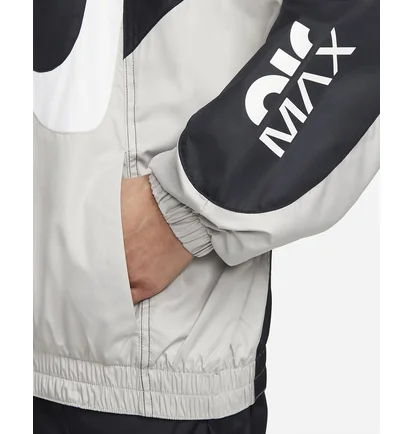 Вітровка жіноча Nike W Nsw Wvn Jkt Amd Black/Grey DM6084-010
