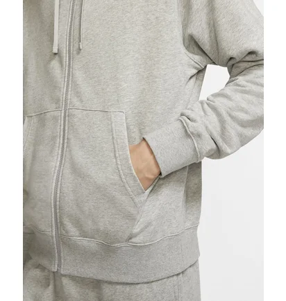 Толстовка чоловіча Nike M Nsw Club Hoodie Fz Ft Grey BV2648-063