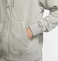 Толстовка чоловіча Nike M Nsw Club Hoodie Fz Ft Grey BV2648-063