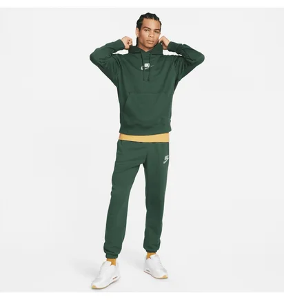 Худи мужское Nike Club Fleece+ French Terry Hoodie Green FB7788-323