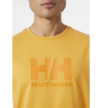 Футболка мужская Helly Hansen Logo T-Shirt Yellow 33979-364