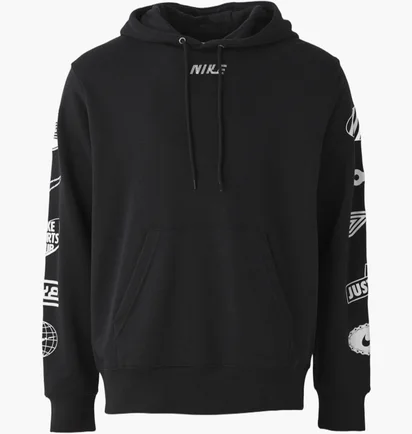 Худі чоловіче Nike Nk Club Ft Hoodie Cycle Gx Black HJ2508-010