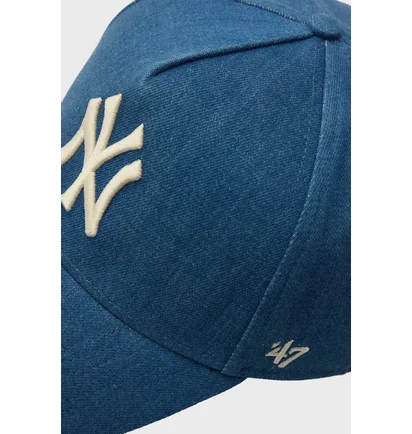 Кепка унисекс 47 brand New York Yankees Denim Dt Blue DMPDT17DGP-TBA