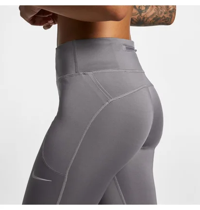 Леггинсы женские Nike Fast Grey AT3103-056
