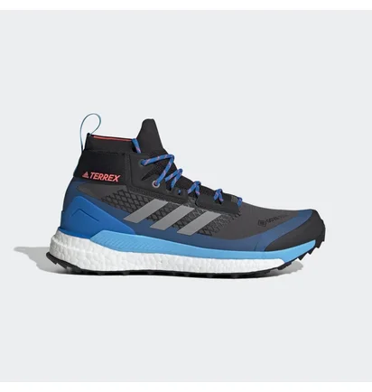 Кросівки чоловічі Adidas Terrex Free Hiker Gore-Tex Hiking Shoes Black/Blue Gz0356