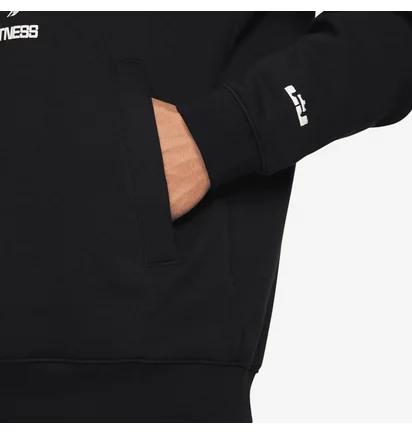 Худі чоловіче Nike Lebron James Brush Pull-Over Hoodie Black FB7123-010