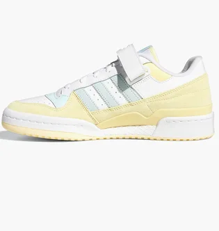 Кросівки чоловічі Adidas Forum Low White/Yellow GX7075