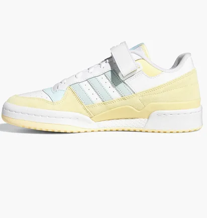 Кросівки чоловічі Adidas Forum Low White/Yellow GX7075