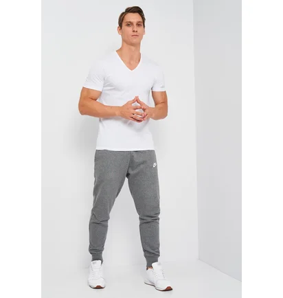Футболка мужская Kappa Mezza Manica Scollo V White K1315-BIANCO