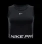 Топ женский Nike Pro Dri-Fit Cropped Tank Top Black FZ3615-010