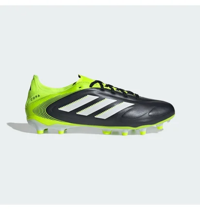 Бутсы мужские Adidas Copa Pure 3 League Firm/Multi-Ground Black/Green JH6298