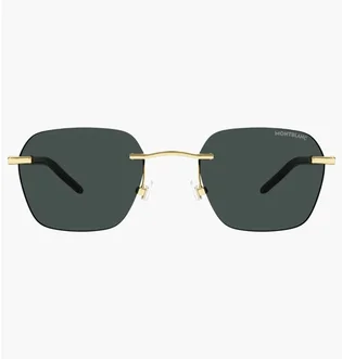 Солнцезащитные очки мужские MONT BLANC Grey/Gold MB0270S-001-51