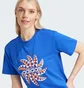 Футболка жіноча Adidas X Farm Rio Graphic Tee Blue IQ4485
