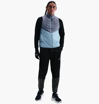 Штаны мужские Nike Challenger MenS Therma-Fit Winterized Running Trousers Black/Grey HV2673-010