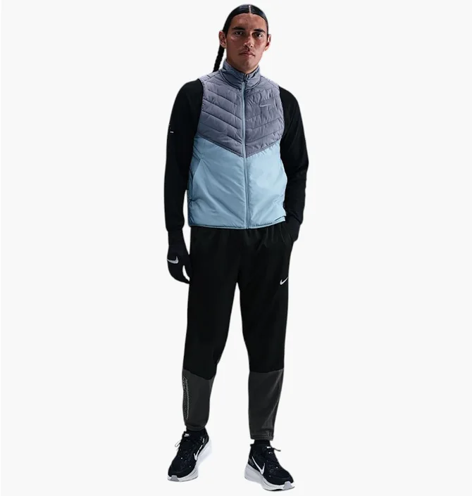 Штани чоловічі Nike Challenger MenS Therma-Fit Winterized Running Trousers Black/Grey HV2673-010