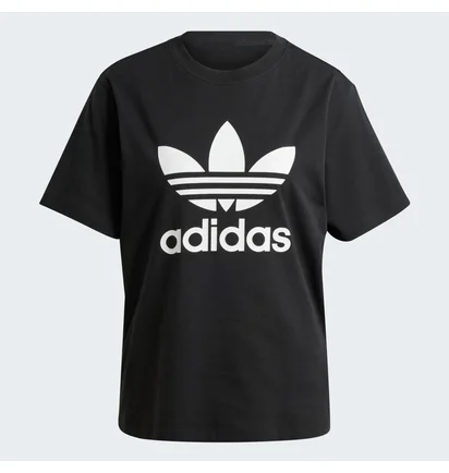 Футболка женская Adidas Trefoil Regular T-Shirt Black IR9533