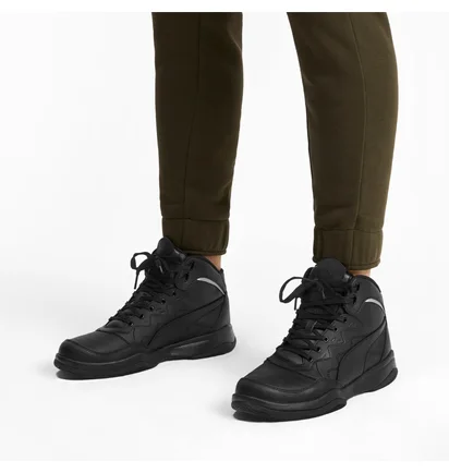 Кроссовки мужские Puma RB Playoff L Black 370546-02