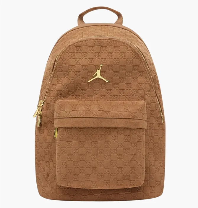 Рюкзак унисекс Air Jordan Suede Monogram Brown MA9204-X6X