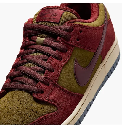 Кросівки чоловічі Nike Sb Dunk Low Pro Bordo/Olive HQ1625-600