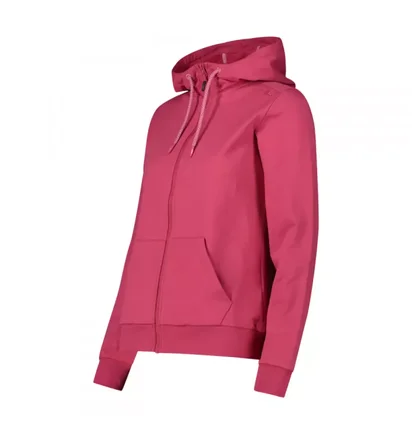 Толстовка женская CMP Jacket Fix Hood Stretch Brushe Pink 31D4276-B852