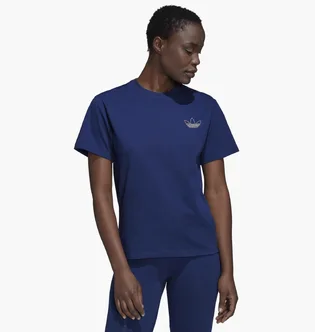 Футболка женская Adidas Tee Blue Hk5176