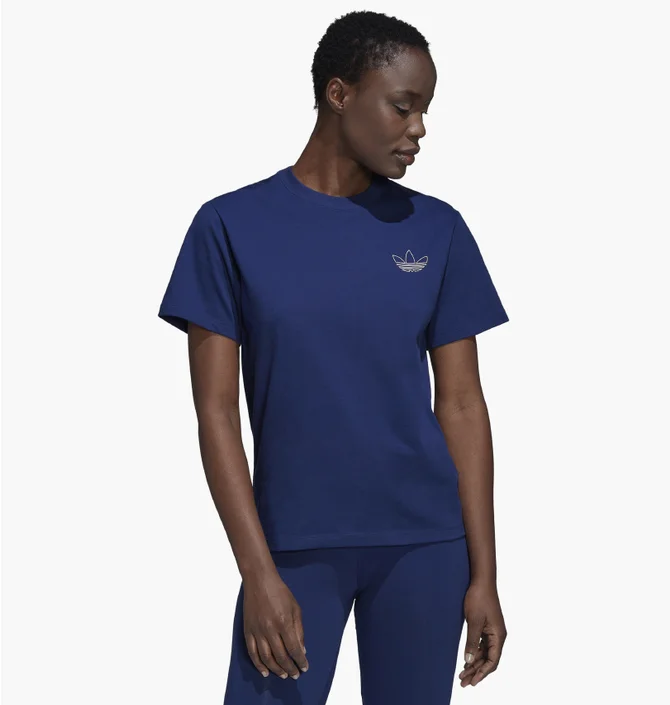 Футболка женская Adidas Tee Blue Hk5176