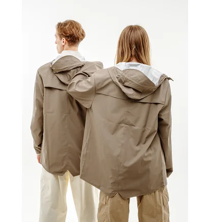 Куртка унисекс Rains Jacket Brown 1201-TAUPE