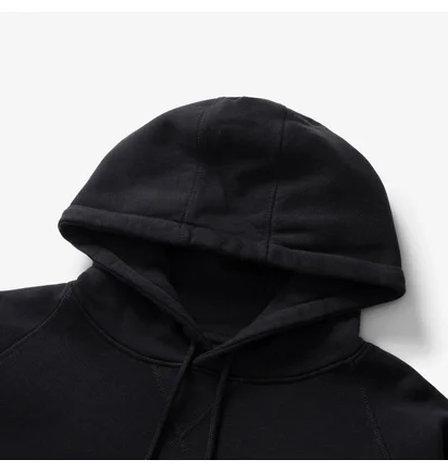 Худи мужское Pop Trading Company Logo Hooded Sweat Black POP-NOS-003