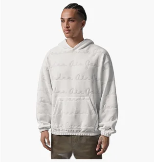Худи мужское Air Jordan Flight MenS Jacquard Pullover Hoodie White IF1837-133