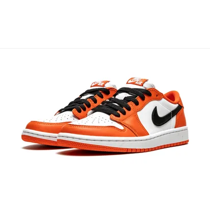 Кросівки жіночі Air Jordan Wmns 1 Low White/Orange CZ0775-801