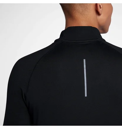 Кофта мужская Nike Element Dri Fit Half Zip Running Black CD8273-010