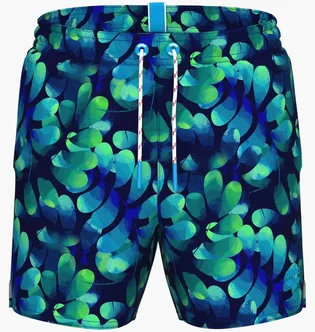 Шорты детские Arena Water Prints Ao Blue 007186-806