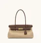 Сумка женская JW PEI Yara Faux Suede Shoulder Bag Brown BB2025BG121888JWP