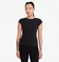 Футболка жіноча Nike Yoga Luxe T-Shirt Black DC5257-010