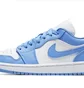 Кроссовки женские Air Jordan 1 Low Wmns White/Light Blue AO9944-441