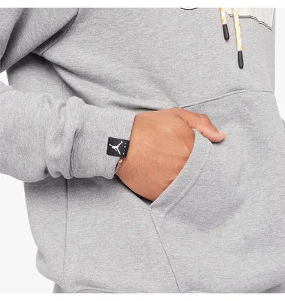 Худи мужское Air Jordan Jumpman Sweatshirt Hoodie Grey Dm1402-091