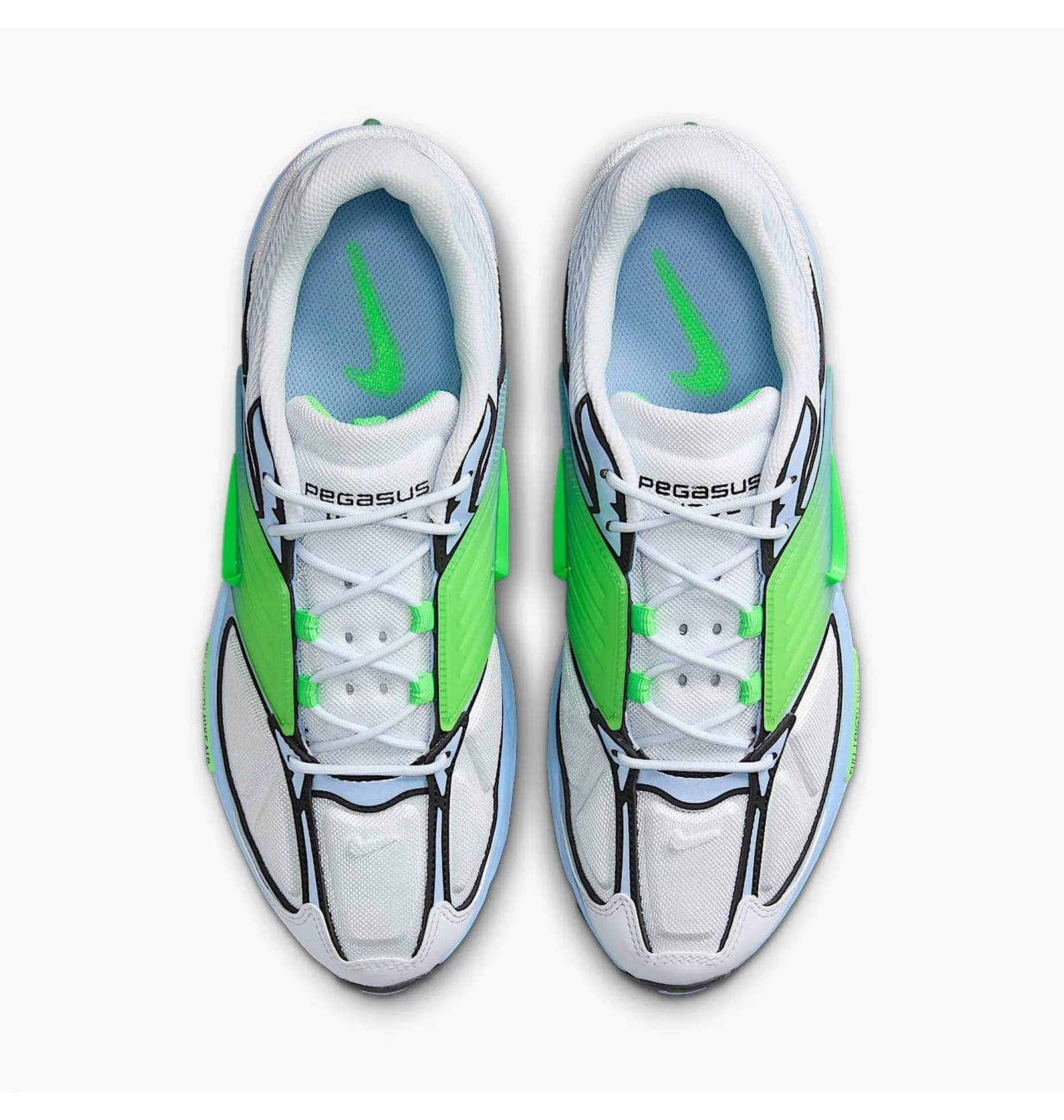 ᐉ Кросівки чоловічі Nike Air Pegasus Wave Grey/Light Blue IB0612
