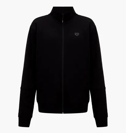 Кофта мужская Arena Unbrushed F/Z Jacket Black 007673-500