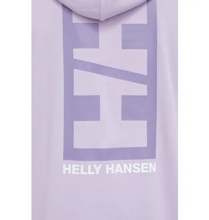 Худи мужское Helly Hansen Core Graphic Sweat Hoodie Violet 53924-699