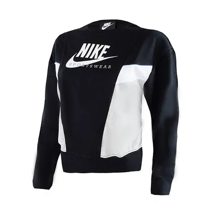 Світшот жіночий Nike W Nsw Heritage Crew Flc Black CZ8598-010